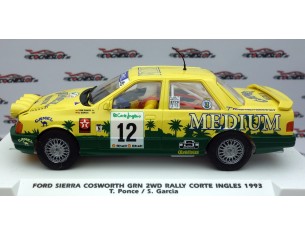 FORD SIERRA COSWORTH GRN 2WD RALLY CORTE INGLES 1993 CAMEL VERSION NOCHE REF.E2118 FLY 2
