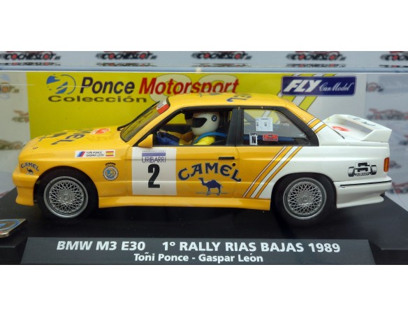 BMW M3 E30 1º RALLY  RIAS BAJAS 1989 REF.99062 FLY