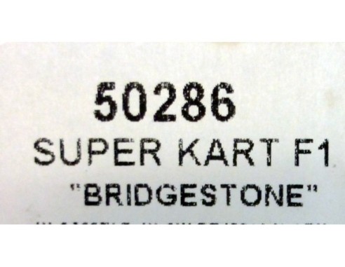 SUPER KART F-1 BRIDGESTONE REF.50286 NINCO