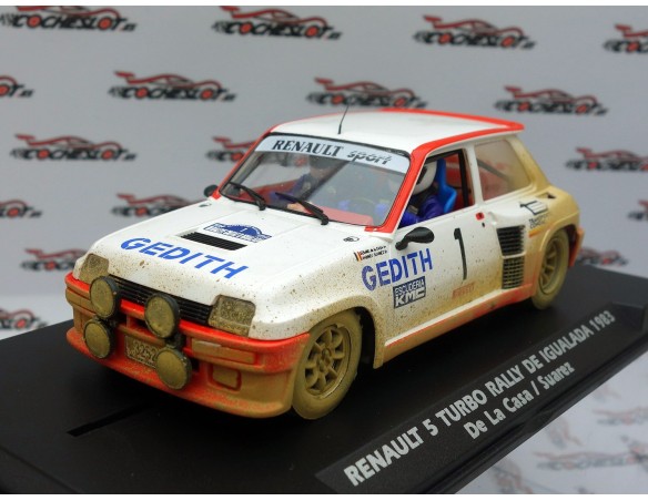 RENAUL 5 TURBO RALLY DE IGUALADA 1983 SUCIO REF.A2116AR FLY