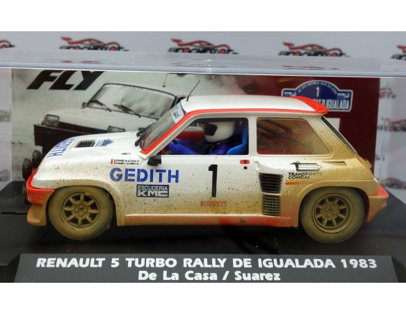 RENAUL 5 TURBO RALLY DE IGUALADA 1983 SUCIO REF.A2116AR FLY