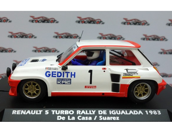 RENAUL 5 TURBO RALLY DE IGUALADA 1983 REF.A2116 FLY