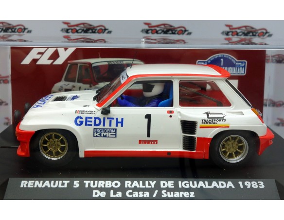 RENAUL 5 TURBO RALLY DE IGUALADA 1983 REF.A2116 FLY