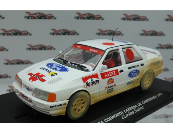 FORD SIERRA COSWORTH CARRERA DE CAMPEONES 1991 CARLOS SAINZ SUCIO REF.E2115AR FLY