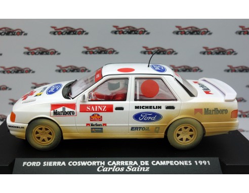 FORD SIERRA COSWORTH CARRERA DE CAMPEONES 1991 CARLOS SAINZ SUCIO REF.E2115AR FLY
