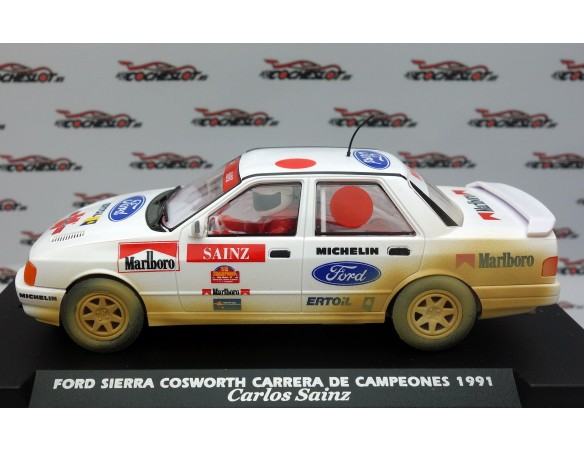 FORD SIERRA COSWORTH CARRERA DE CAMPEONES 1991 CARLOS SAINZ SUCIO REF.E2115AR FLY