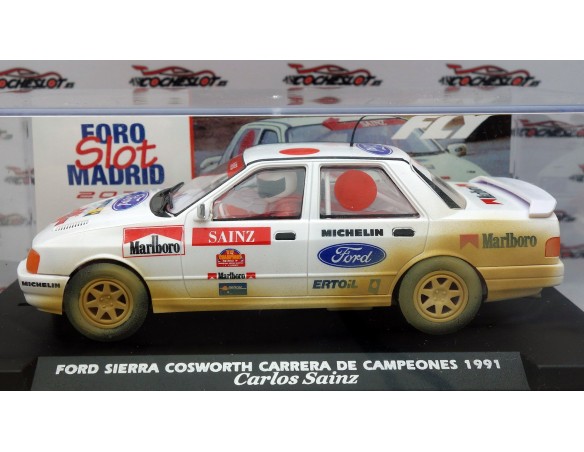 FORD SIERRA COSWORTH CARRERA DE CAMPEONES 1991 CARLOS SAINZ SUCIO REF.E2115AR FLY