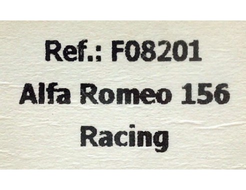 ALFA ROMEO JAGERMEISTER 156 RACING REF.F08201