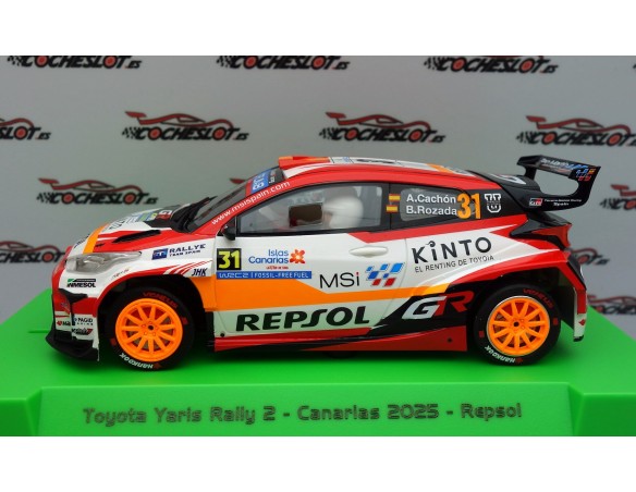 Toyota Yaris Rally 2 Repsol, Rally Islas Canarias 2025. REF: AS52609 AVANT SLOT