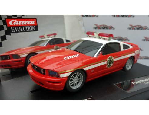 EVOLUTION FORD MUSTANG GT FIRE CHIEF REF.27177 CARRERA
