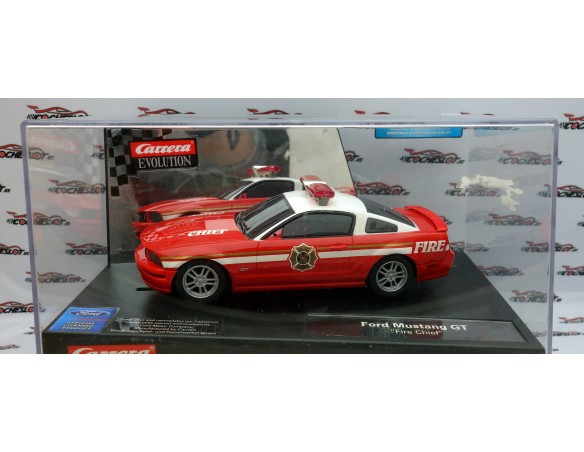 EVOLUTION FORD MUSTANG GT FIRE CHIEF REF.27177 CARRERA