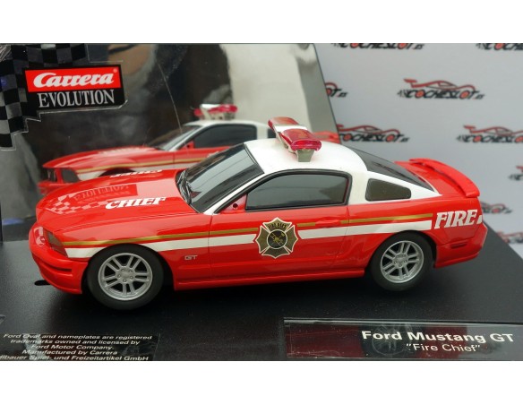 EVOLUTION FORD MUSTANG GT FIRE CHIEF REF.27177 CARRERA