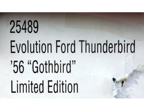 EVOLUTION FORD THUNDERBIRD 56 GOTHBRID LTD. EDITION REF.25489 CARRERA