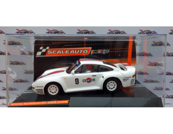 PORSCHE 959 STREET CAR MARTINI HOMESERIES REF.SC6094 SCALEAUTO