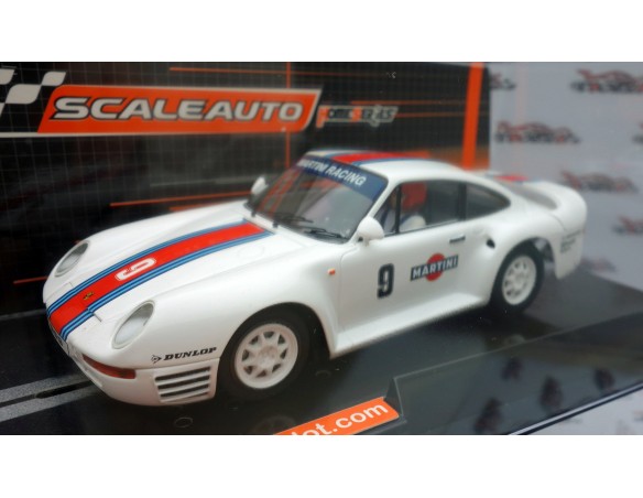 PORSCHE 959 STREET CAR MARTINI HOMESERIES REF.SC6094 SCALEAUTO