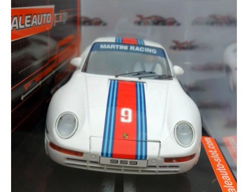 PORSCHE 959 STREET CAR MARTINI HOMESERIES REF.SC6094 SCALEAUTO