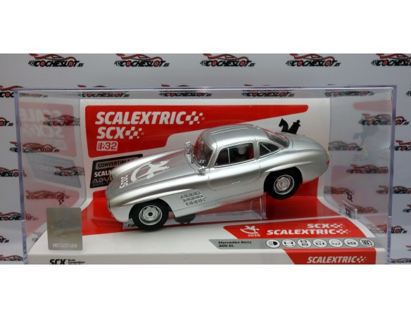 MERCEDES BENZ 300 SL TOY FAIR CAR NUREMBERG REF.U10627X300 SCX
