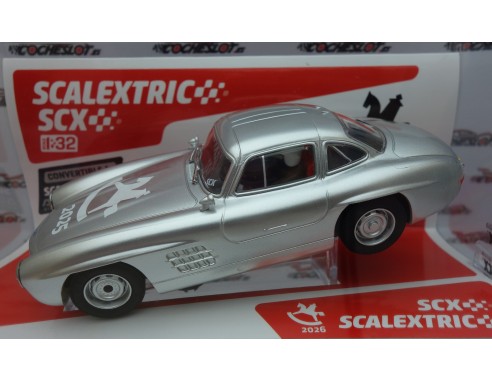 MERCEDES BENZ 300 SL TOY FAIR CAR NUREMBERG REF.U10627X300 SCX