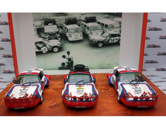 CAJA COMPLETA RALLY SAFARI MARTINI 3 PORSCHE FLY