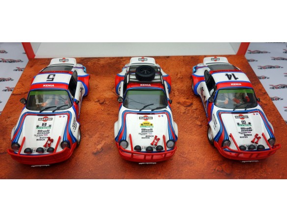 CAJA COMPLETA RALLY SAFARI MARTINI 3 PORSCHE FLY