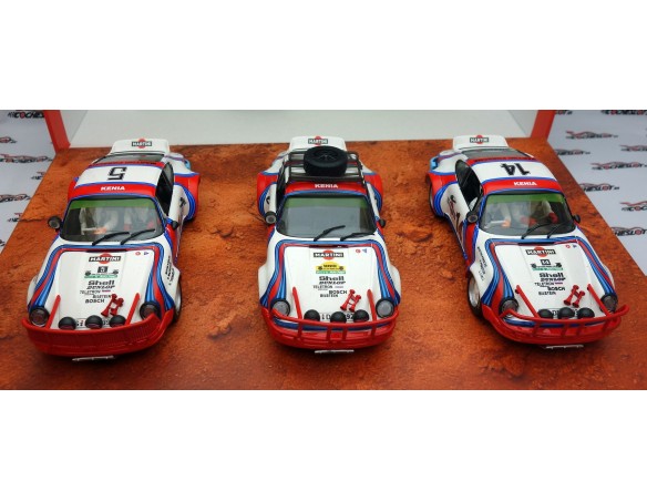 CAJA COMPLETA RALLY SAFARI MARTINI 3 PORSCHE FLY