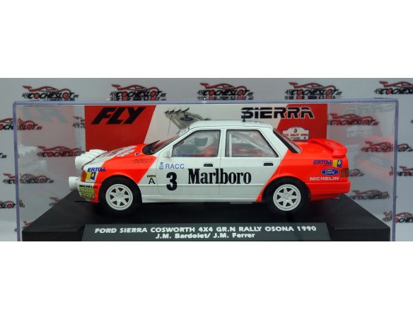 FORD SIERRA COSWORTH 4X4 GR.N 2WD RALLY OSONA 1991 Nº3 MARLBORO REF.A2107 FLY