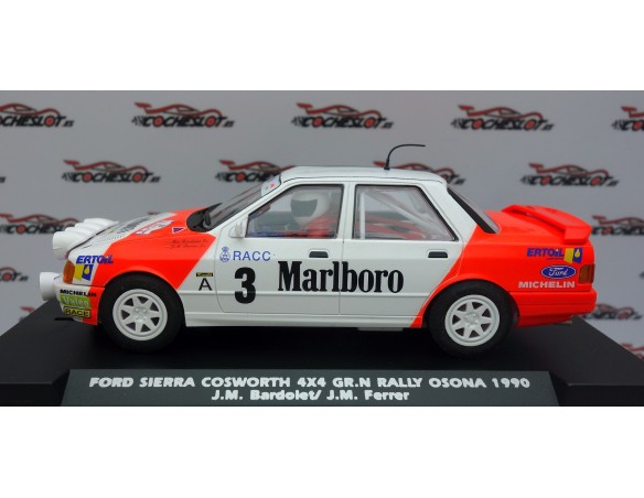 FORD SIERRA COSWORTH 4X4 GR.N 2WD RALLY OSONA 1991 Nº3 MARLBORO REF.A2107 FLY