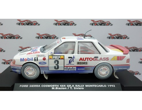 FORD SIERRA COSWORTH 4X4 GR.N 2WD RALLY MONTECARLO 1992 Nº3 SUCIO REF.A2108AR FLY