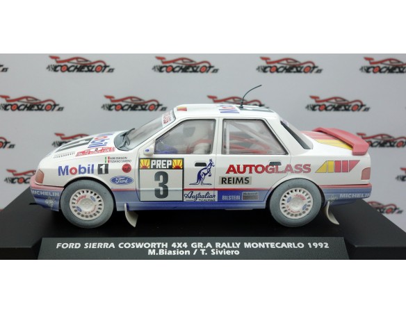 FORD SIERRA COSWORTH 4X4 GR.N 2WD RALLY MONTECARLO 1992 Nº3 SUCIO REF.A2108AR FLY