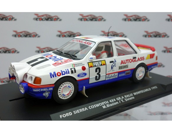 FORD SIERRA COSWORTH 4X4 GR.N 2WD RALLY MONTECARLO 1992 Nº3 REF.A2108 FLY
