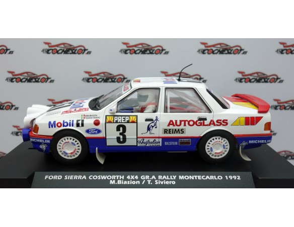 FORD SIERRA COSWORTH 4X4 GR.N 2WD RALLY MONTECARLO 1992 Nº3 REF.A2108 FLY