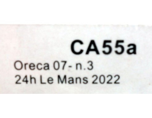 Oreca 07  Nº3 24h Le Mans 2022 REF.CA55a SLOT.IT