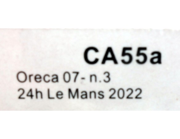 Oreca 07  Nº3 24h Le Mans 2022 REF.CA55a SLOT.IT