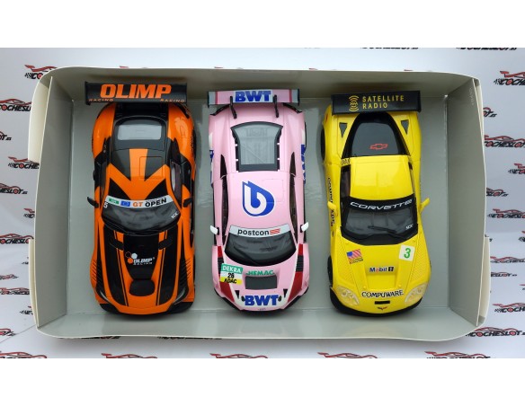 LOTE 3 COCHES ADVANCE  PROCEDENTES DE CIRCUITO SCX DIGITAL 2.0
