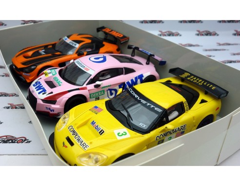 LOTE 3 COCHES ADVANCE  PROCEDENTES DE CIRCUITO SCX DIGITAL 2.0