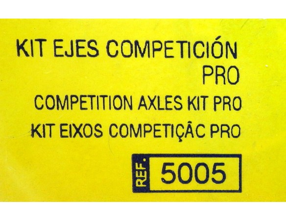 KIT EJES DE COMPETICION PRO REF.5005 TECNITOYS