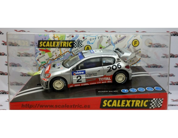 PEUGEOT 206 BICAMPEON MUNDIAL REF.6125 TECNITOYS