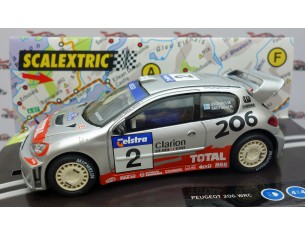 PEUGEOT 206 BICAMPEON MUNDIAL REF.6125 TECNITOYS 2