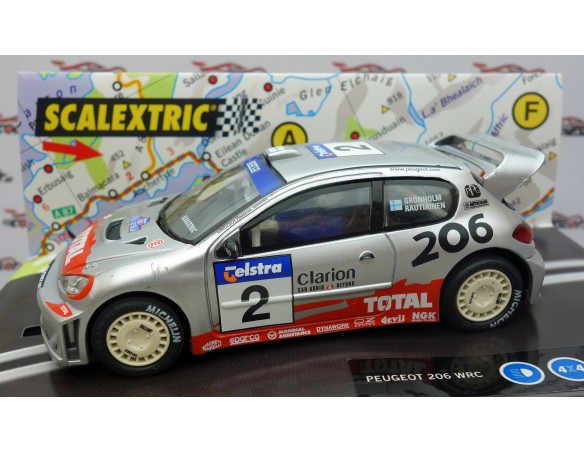 PEUGEOT 206 BICAMPEON MUNDIAL REF.6125 TECNITOYS