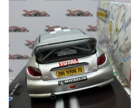 PEUGEOT 206 BICAMPEON MUNDIAL REF.6125 TECNITOYS