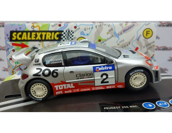 PEUGEOT 206 BICAMPEON MUNDIAL REF.6125 TECNITOYS