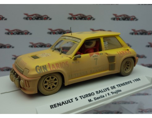 Renault 5 Turbo Larios Rallye Tenerife 1988 EFECTO BARRO ED.IMPORTACION. Ref. E2005 FLY