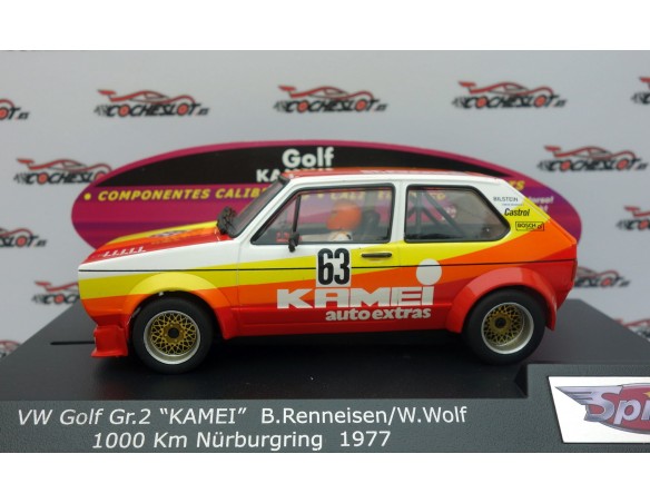 VW GOLF GR.2 KAMEI 1000KM NURBURGRING 1977 REF.0701504 SPIRIT
