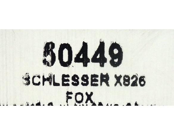 SCHLESSER X 826 FOX REF.50449 NINCO