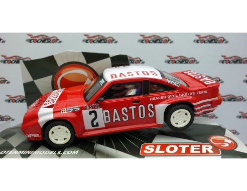 OPEL MANTA 400 MANTA TEAM BASTOS REF.430102 SLOTER