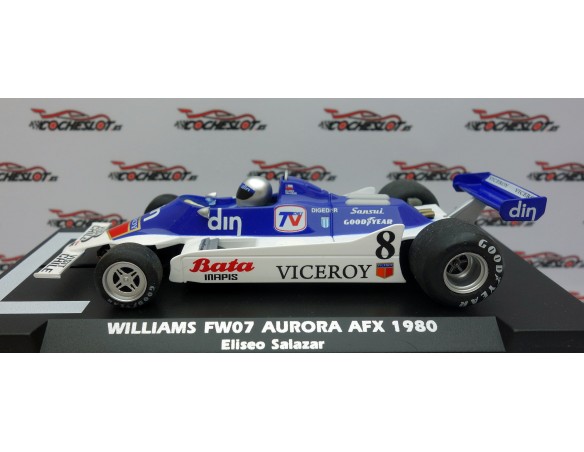 WILLIAMS FW07 AURORA AFX 1980 REF.055303 FLY