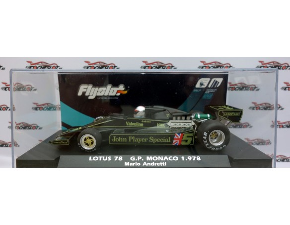LOTUS 78 GP MONACO 78 JPS MARIO ANDRETTI REF.058106 FLYSLOT