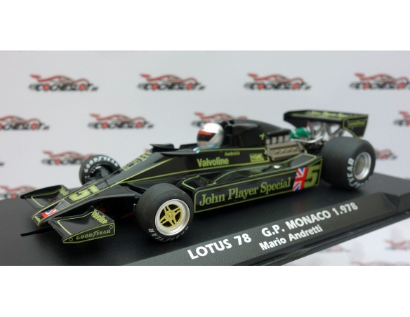 LOTUS 78 GP MONACO 78 JPS MARIO ANDRETTI REF.058106 FLYSLOT