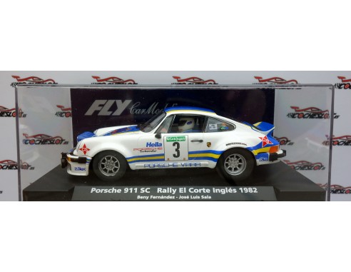 PORSCHE 911 SC RALLY EL CORTE INGLES 1982 A963 REF.88153 FLY