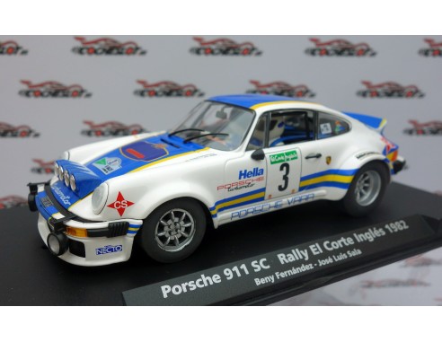 PORSCHE 911 SC RALLY EL CORTE INGLES 1982 A963 REF.88153 FLY